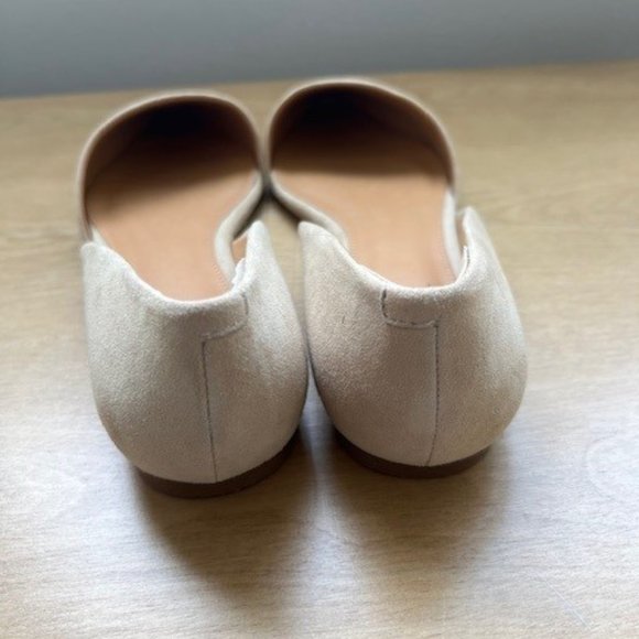 JCrew Factory Zoe d'Orsay flats, color saddle, style # F5310, Size 8, never worn - Picture 3 of 4